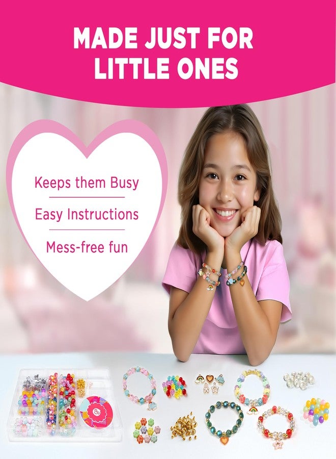 EINSTEIN BOX Bracelet Making Set for Girls 6 to 14 Years Olds with Beads & Charms | Toys & Birthday Gift Ideas for Girls 6,7,8,9,10,11,12,13,14 Years Old | - Image 5